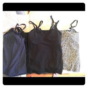 4 Maternity tank tops size large